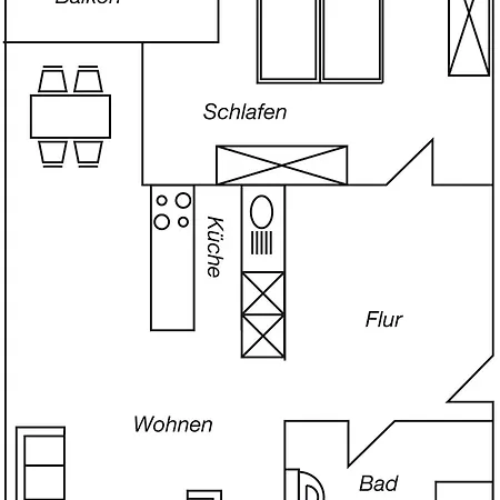 Objekt-nr 46 - Ort - Mühlenberg Apartamento Lubeca